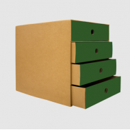 ΣΥΡΤΑΡΙΕΡΑ ΟΙΚΟΛΟΓΙΚΗ ΜΕ ΤΡΥΠΕΣ 4 ΣΥΡΤΑΡΙΑ ΠΡΑΣΙΝΗ